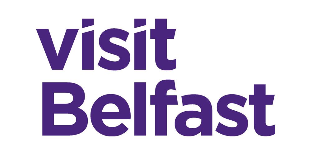 Visit Belfast Logo Purple